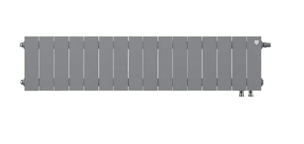 Радиатор отопления ROYAL THERMO PianoForte 200 /Silver Satin-16 секц. VDR [НС-1346026]