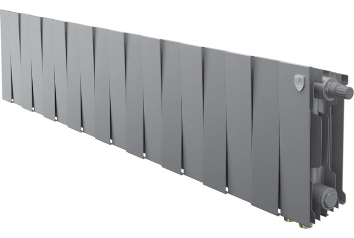 Радиатор отопления ROYAL THERMO PianoForte 200 /Silver Satin-18 секц. VDR [НС-1346028]
