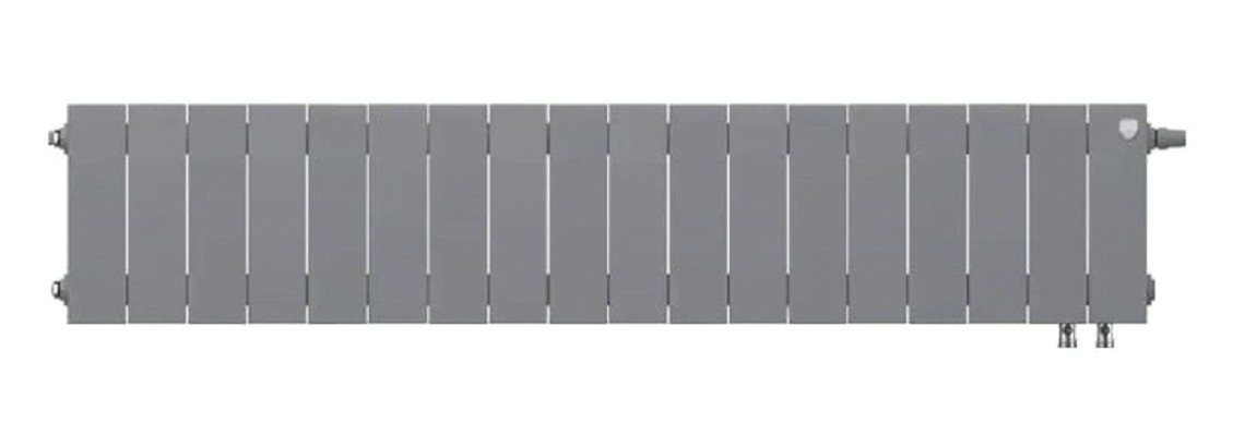 Радиатор отопления ROYAL THERMO PianoForte 200 /Silver Satin-18 секц. VDR [НС-1346028]