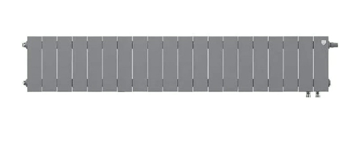 Радиатор отопления ROYAL THERMO PianoForte 200 /Silver Satin-20 секц. VDR [НС-1346030]