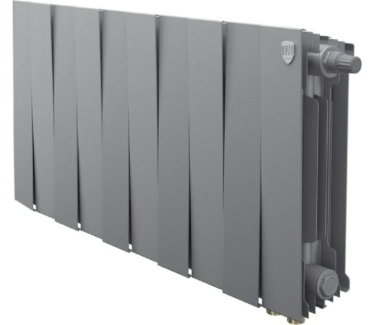 Радиатор отопления ROYAL THERMO PianoForte 300 Silver Satin VDR80-10 секц. [НС-1506355]