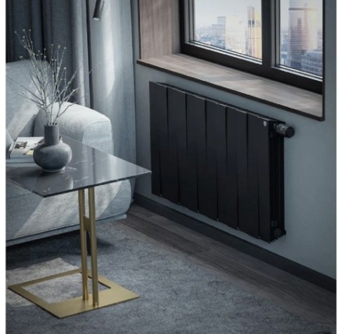 Радиатор отопления ROYAL THERMO PianoForte 500 Noir Sable VDR80-12 секц. [НС-1506366]