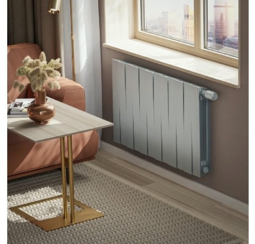 Радиатор отопления ROYAL THERMO PianoForte 500 Silver Satin VDR80-12 секц. [НС-1506371]