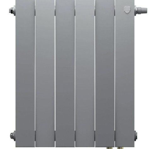 Радиатор отопления ROYAL THERMO PianoForte 500 Silver Satin VDR80-6 секц. [НС-1506373]