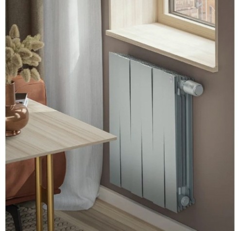 Радиатор отопления ROYAL THERMO PianoForte 500 Silver Satin VDR80-6 секц. [НС-1506373]