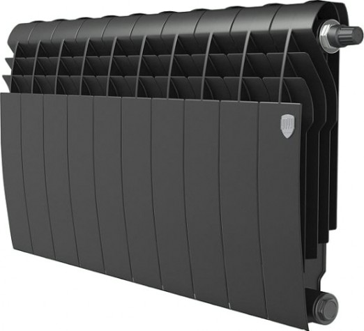 Радиатор ROYAL THERMO Biliner 350 - 10 секции биметалл Noir Sable [НС-1197121]