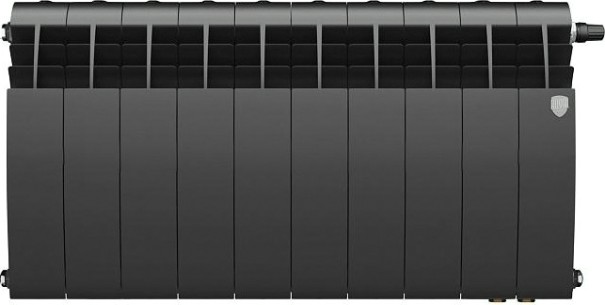 Радиатор ROYAL THERMO Biliner 350 - 10 секции биметалл Noir Sable [НС-1197121]
