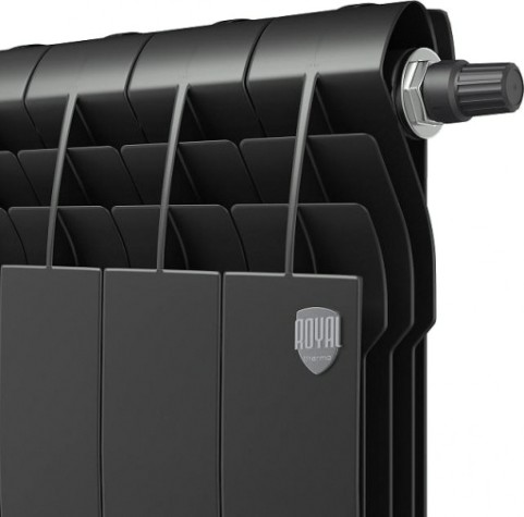 Радиатор ROYAL THERMO Biliner 350 - 12 секции биметалл Noir Sable [НС-1197122]