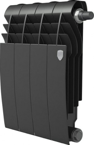 Радиатор ROYAL THERMO Biliner 350 - 4 секции биметалл Noir Sable [НС-1197123]