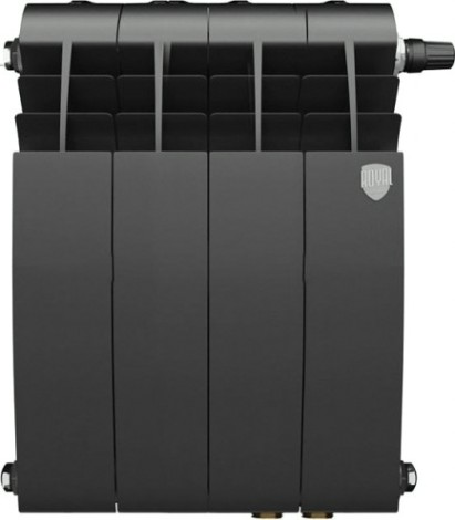 Радиатор ROYAL THERMO Biliner 350 - 4 секции биметалл Noir Sable [НС-1197123]