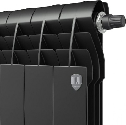 Радиатор ROYAL THERMO Biliner 350 - 6 секции биметалл Noir Sable [НС-1197124]