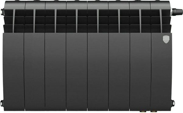 Радиатор ROYAL THERMO Biliner 350 - 8 секции биметалл Noir Sable [НС-1197125]