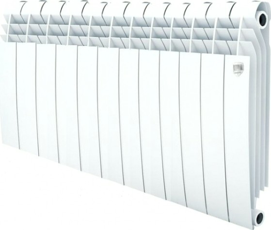 Радиатор ROYAL THERMO Biliner 500 new - 12 секций биметалл Bianco Traffico [НС-1176295]