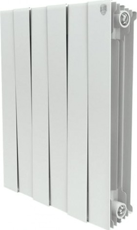 Радиатор ROYAL THERMO Pianoforte 500 - 6 секций биметалл Bianco Traffico, RTPN50006 [НС-1176326]