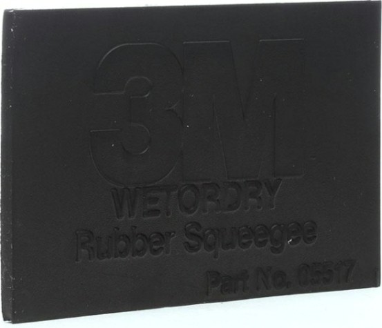 Ракель резиновый 3M 5 517, 70мм х 108мм [7000028348]