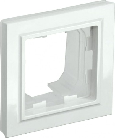 Рамка IEK RITE РУ-1 1-м ip44 белая [BR-M12-44-K01]