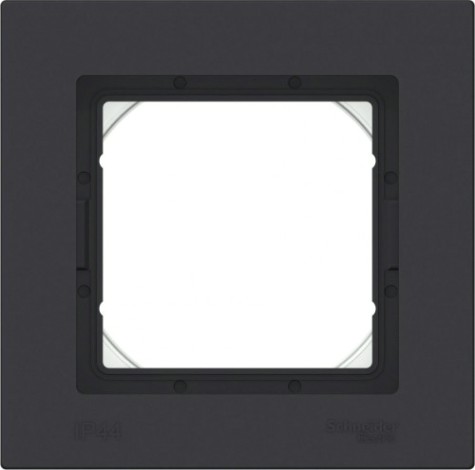 Рамка Systeme Electric AtlasDesign 1-м Aqua ip44 карбон ATN441001 [ATN441001]