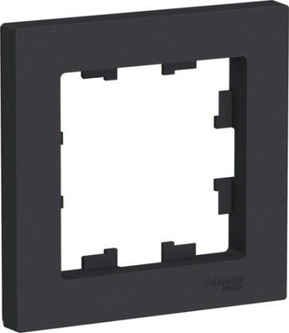 Рамка Systeme Electric AtlasDesign 1-м карбон ATN001001 [ATN001001]