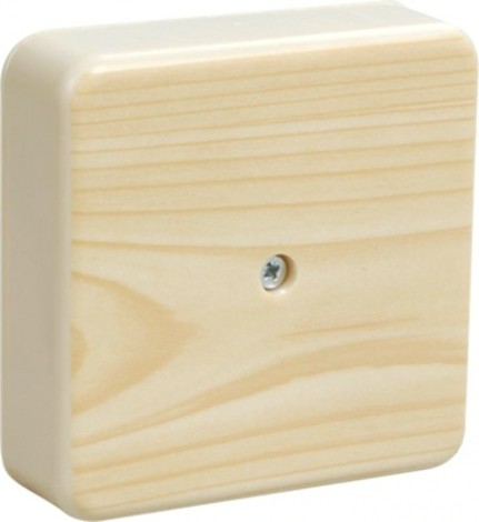 Распаячная коробка IEK КМ41212-04 оп 75х75х20 ip20 (6 клем. 6кв.мм) сосна [UKO10-075-075-020-K34]