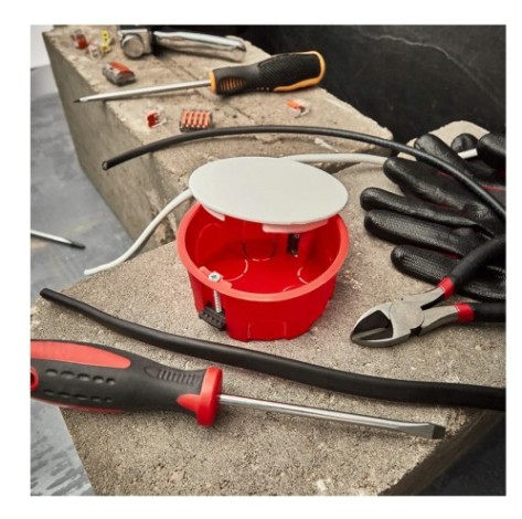 Распаячная коробка REXANT 28-3044 СУ для полых стен d 80х40 мм Распаячная коробка REXANT 28-3044 СУ для полых стен d 80х40 мм