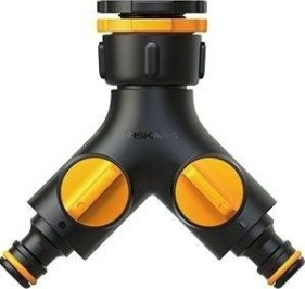 Распределитель FISKARS 1/2"- 3/4"- 1" двухканальный 1027061 [1027061]