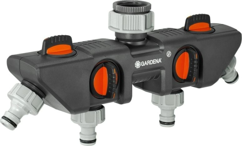 Распределитель GARDENA 1"четырехканальный 08194-20.000.00 [08194-20.000.00]