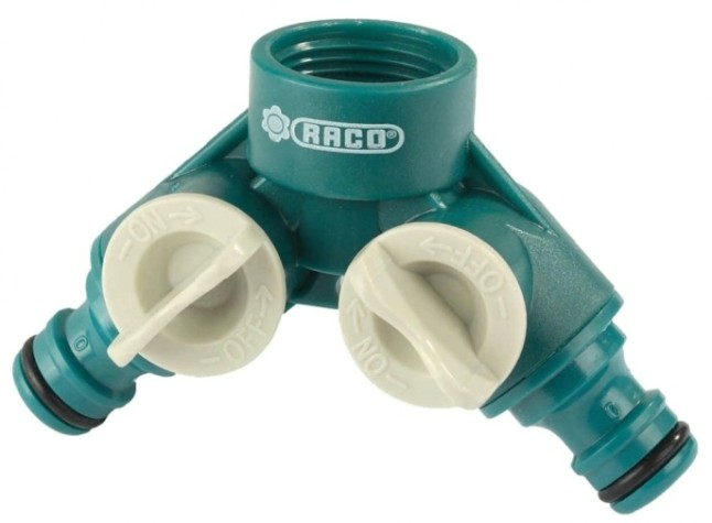Распределитель RACO ORIGINAL 3/4", поливочный, с внутренней резьбой, двухканаль [4250-55255C]