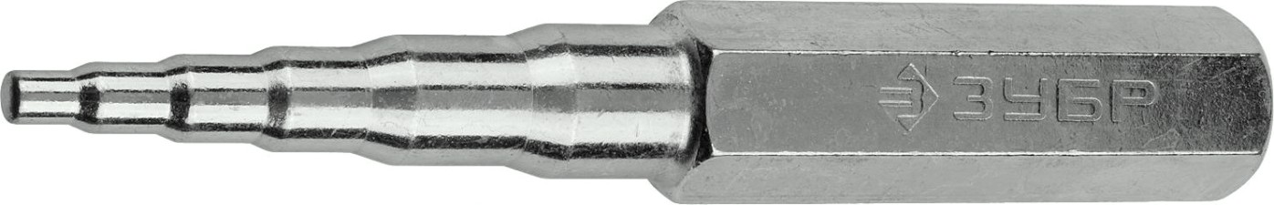 Расширитель-калибратор ЗУБР Мастер для муфт под пайку труб из цветных металлов d 8, 10, 12, 15, 18 мм [23657-18]