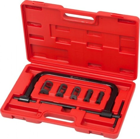 Рассухариватель клапанов универсальный МАСТАК 103-10006C 7 предметов