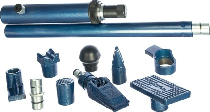 Растяжка гидравлическая STELS 10 т 16 предметов, 7 сменных насадок, кейс [51355]