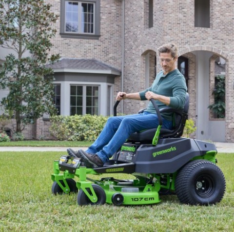 Райдер садовый GREENWORKS GC82ZT107 аккумуляторный без АКБ и ЗУ [7404107]