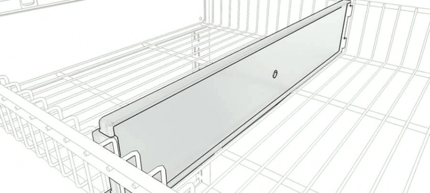 Разделитель корзины ТИТАН-GS 400*85 [ЦБ000006379]