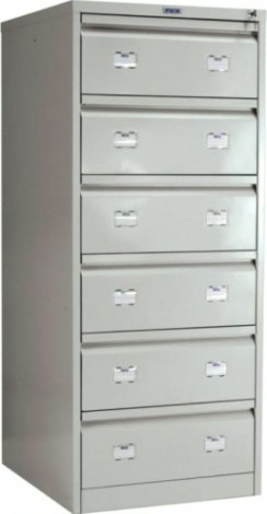 Разделитель поперечный ПРАКТИК AFC-06/2 для картотеки, металл [S20299065202]