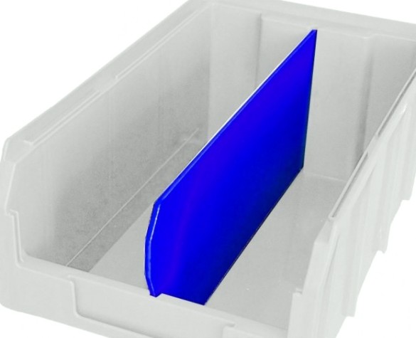 Разделитель продольный СТЕЛЛА-ТЕХНИК V-3 синий, для пластикового ящика Разделитель продольный СТЕЛЛА-ТЕХНИК V-3 синий, для пластикового ящика