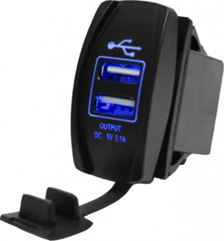 Разъем USB SKIPPER SK-DS2013-L 5В 3.1А