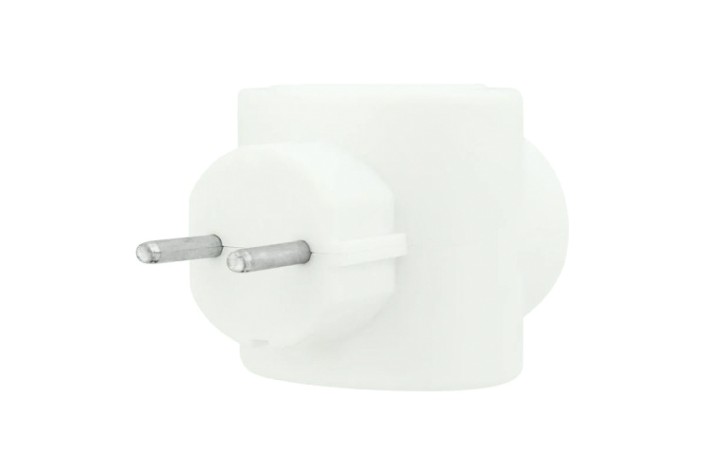 Разветвитель REXANT 11-1064 электрический 6A б/з, 220 в белый