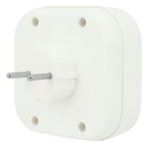 Разветвитель REXANT 11-1072 электрический 6A б/з, белый