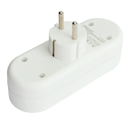 Разветвитель REXANT 11-1079 электрический линейный 16A с/з, вертикальный