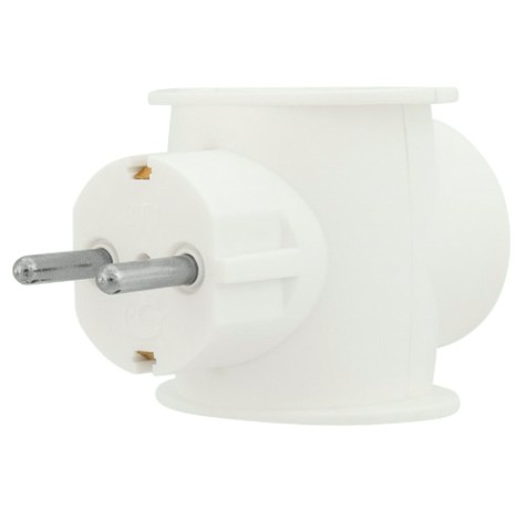 Разветвитель REXANT 11-1080 электрический универсальный, 16A одно гнездо