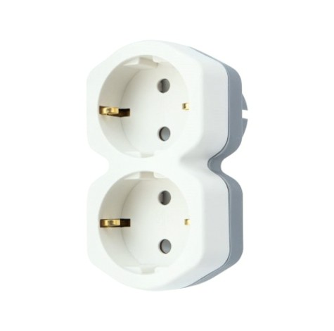 Разветвитель REXANT 11-1087 электрический 16A с/з и защитными шторками