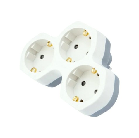 Разветвитель REXANT 11-1088 электрический 16A с/з и защитными шторками