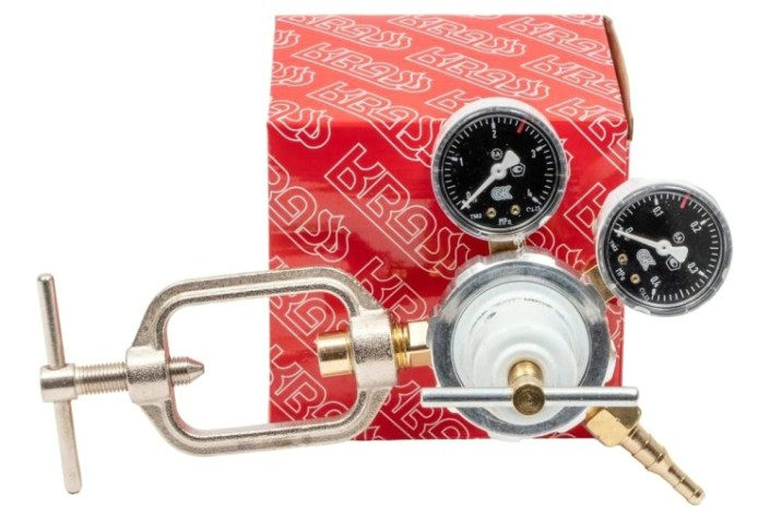 Редуктор ацетиленовый KRASS БАО 5 4 2,5/0,15 МПа, 5 м3/ч ПОВЕРЕННЫЙ [2117579PV]