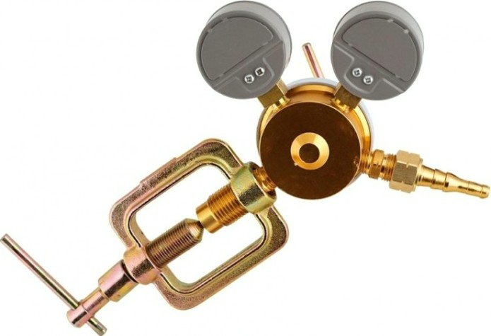 Редуктор ацетиленовый СВАРОГ БАО-5-5 AL крупногабаритный, алюминий [00000099437]