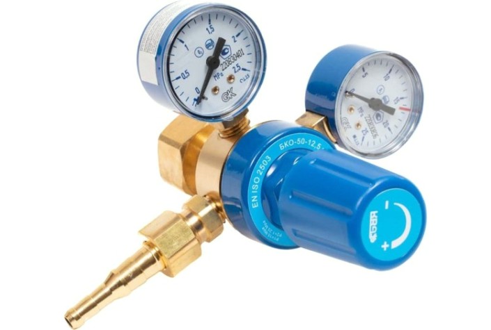 Редуктор кислородный KRASS БКО 50 12,5 20/1,25 МПа, 50 м3/ч ПОВЕРЕННЫЙ [2117613PV]