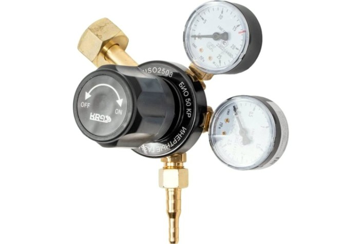 Редуктор KRASS БИО 50 КР (инертные газы) 15/1,25 МПа, 50 м3/ч ПОВЕРЕННЫЙ [2117581PV]