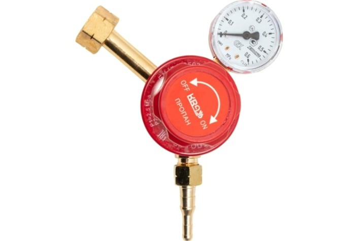 Редуктор пропановый KRASS БПО 5 КР 2,5/0,4 МПа, 5 м3/ч ПОВЕРЕННЫЙ [2117516PV]