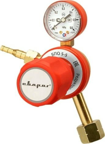 Редуктор пропановый СВАРОГ БПО-5-5 крупногабаритный, алюминий (95625) [00000095625]