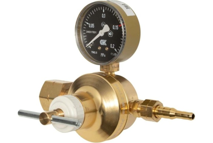 Регулятор ацетиленовый KRASS САО-10 сетевой 1,2/0,1 МПа, 10 м3/час [2722003]