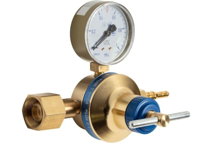 Регулятор кислородный KRASS СКО-10 сетевой 1,6/0,5 МПа, 10 м3/час [2722002]