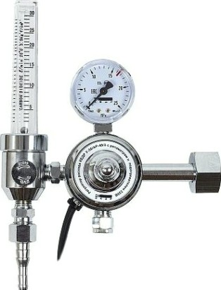 Регулятор расхода газа Кедр У-30/АР-40/З-220 с ротаметром и подогревателем 220В (8005963) [8005963]